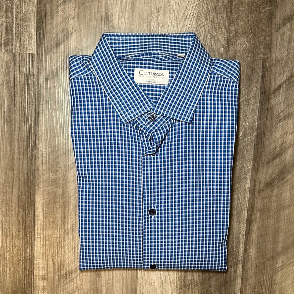 Culturata Organica Made in Italy Long Sleeve Button Down - XL
